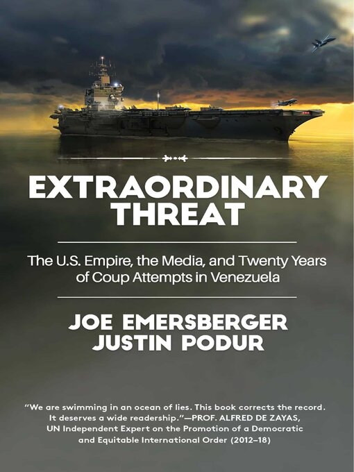 Title details for Extraordinary Threat by Justin Podur - Available